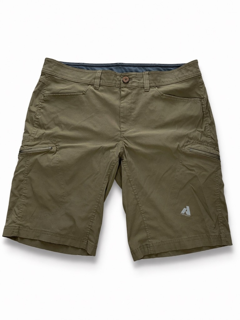 Eddie Bauer Men's First Ascent Performance Cargo Shorts Size 40 Tan Outdoors
